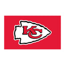 Full Color PVC Mat, 16" x 28", Kansas City Chiefs