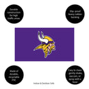 Full Color PVC Mat, 16" x 28", Minnesota Vikings