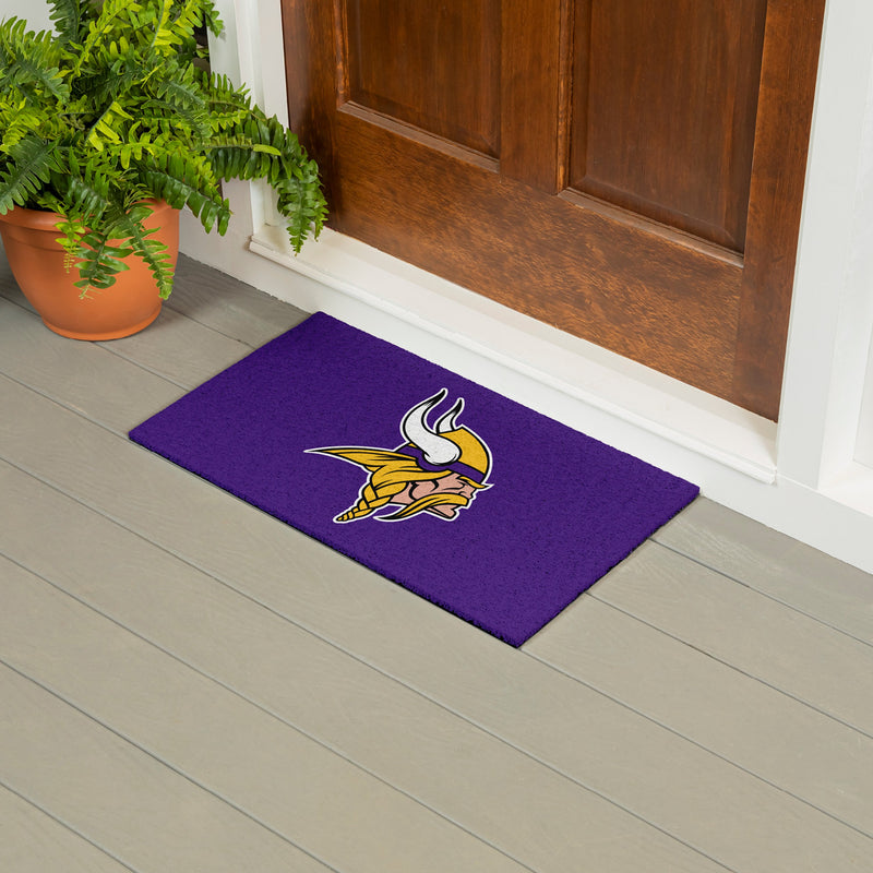 Full Color PVC Mat, 16" x 28", Minnesota Vikings