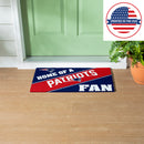 New England Patriots, PVC Mat COLOR, Home of a Fan