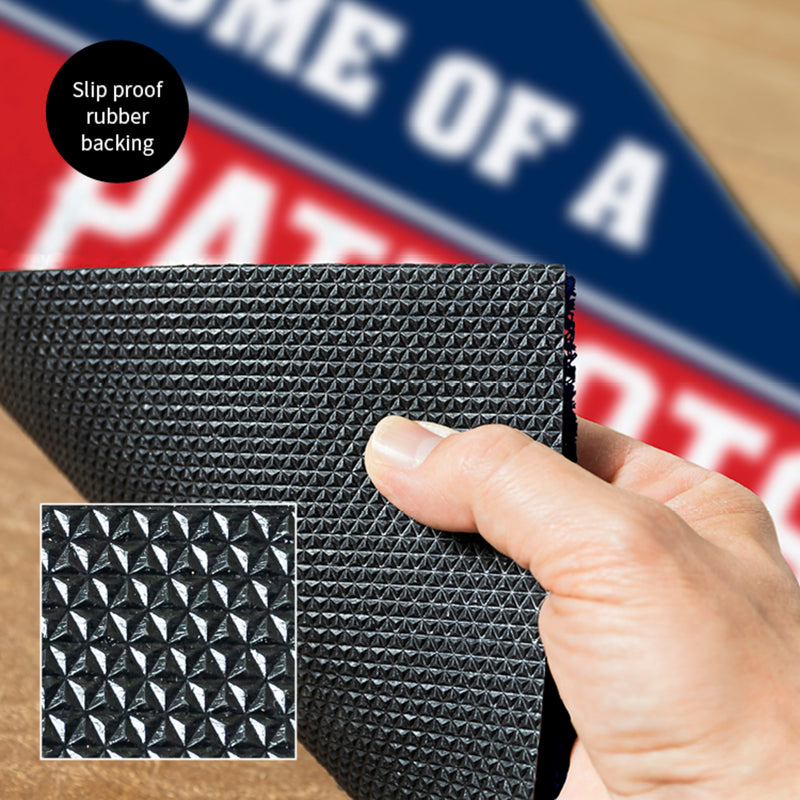 New England Patriots, PVC Mat COLOR, Home of a Fan