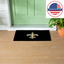 Full Color PVC Mat, 16" x 28", New Orleans Saints