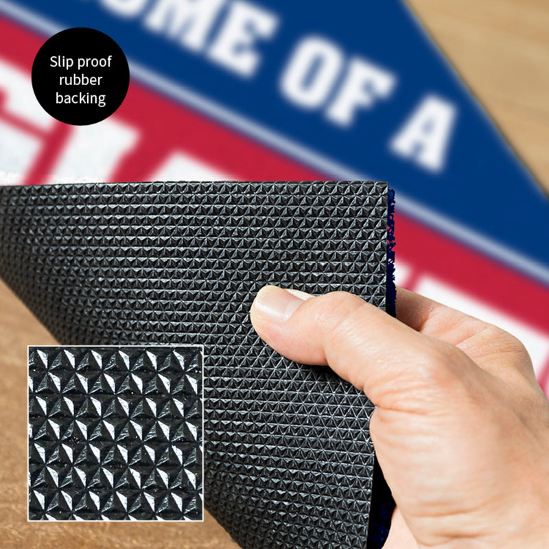 New York Giants, PVC Mat COLOR, Home of a Fan