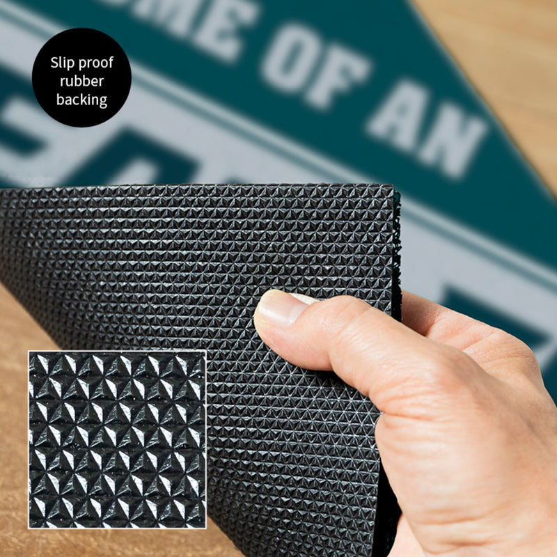 Philadelphia Eagles, PVC Mat COLOR, Home of a Fan