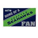 Seattle Seahawks, PVC Mat COLOR, Home of a Fan