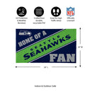 Seattle Seahawks, PVC Mat COLOR, Home of a Fan