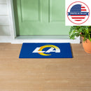 Full Color PVC Mat, 16" x 28", Los Angeles Rams