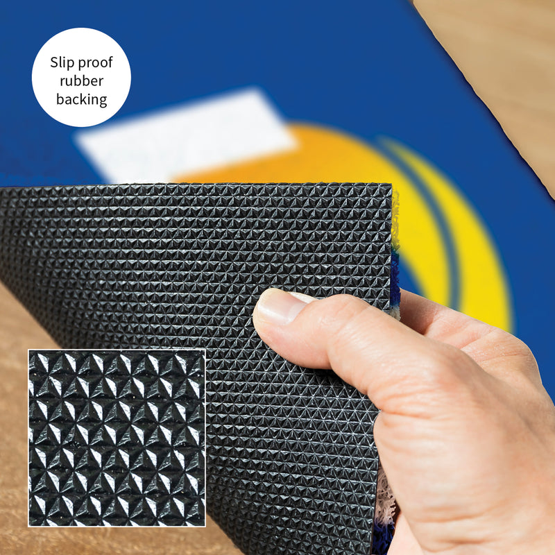 Full Color PVC Mat, 16" x 28", Los Angeles Rams