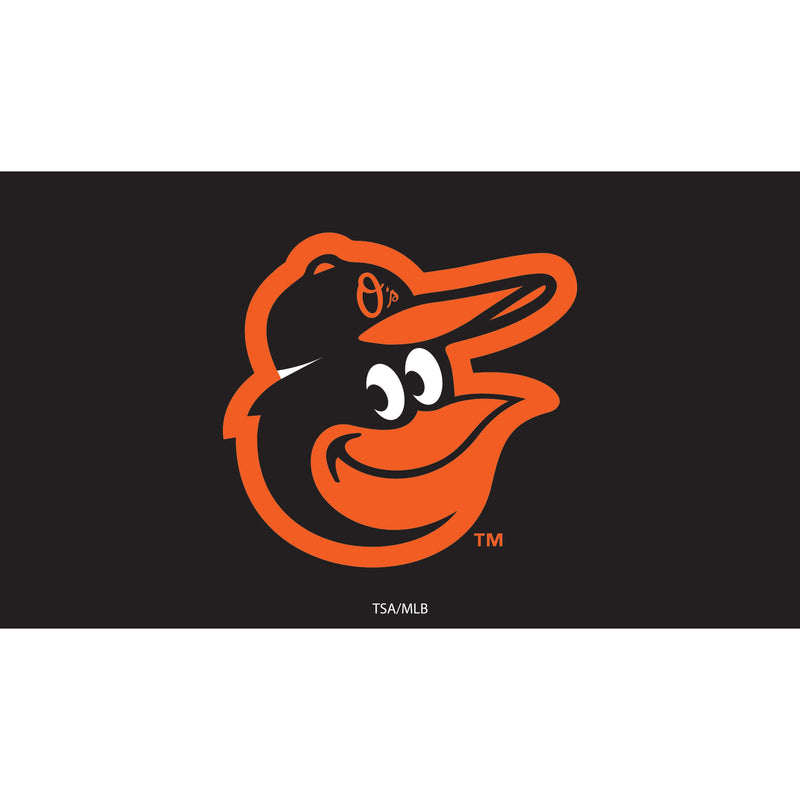 Baltimore Orioles Full Color PVC Mat 16" x 28"