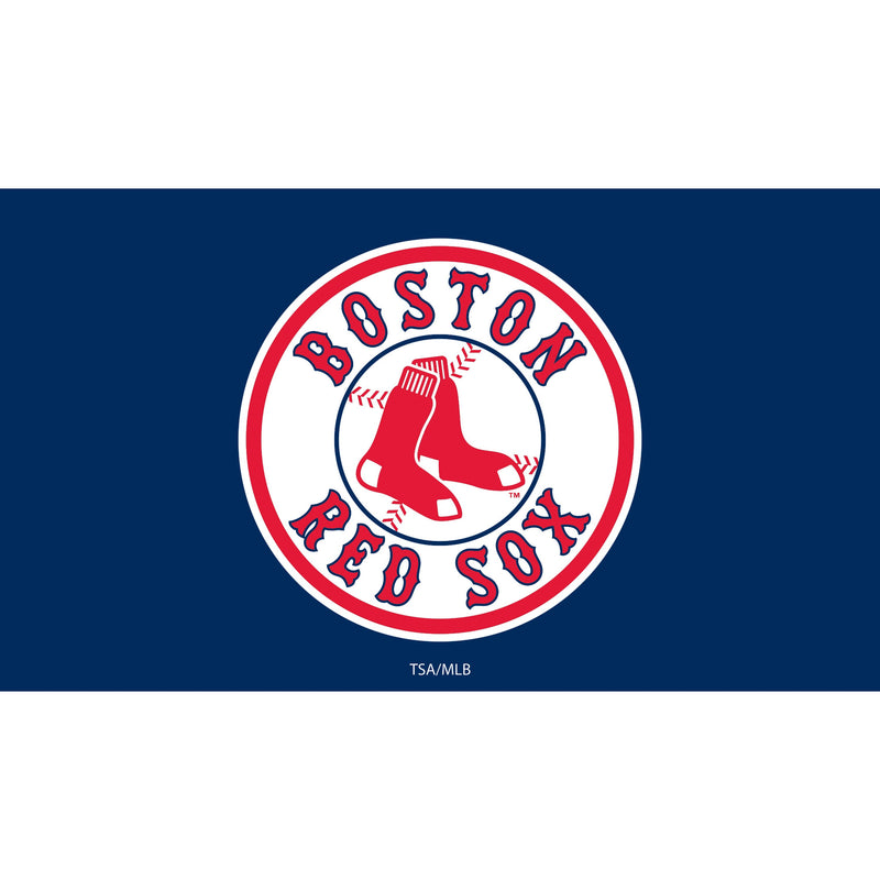 Boston Red Sox Full Color PVC Mat 16" x 28"
