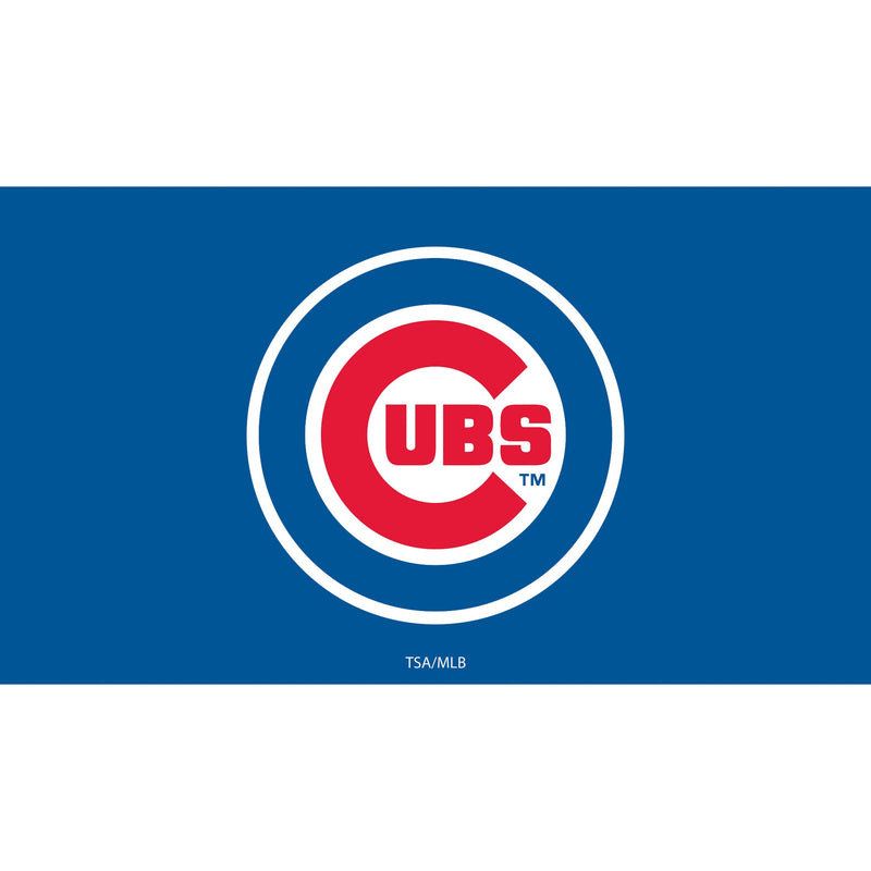 Chicago Cubs Full Color PVC Mat 16" x 28"