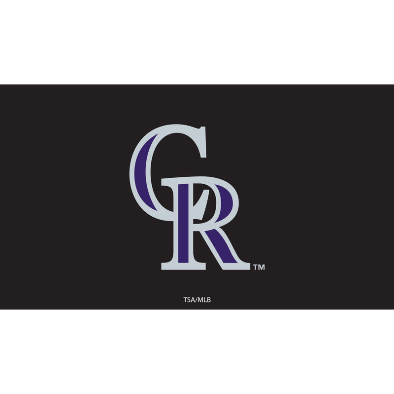 Colorado Rockies Full Color PVC Mat 16" x 28"