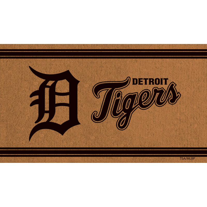 Detroit Tigers Coir Mat 1C