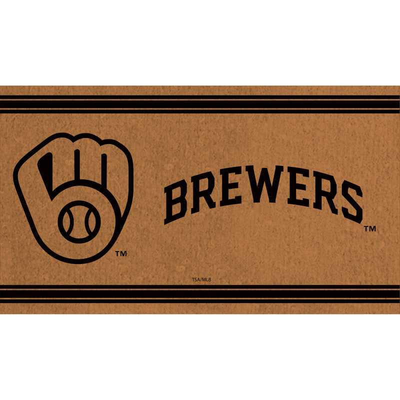 Milwaukee Brewers Coir Mat 1C