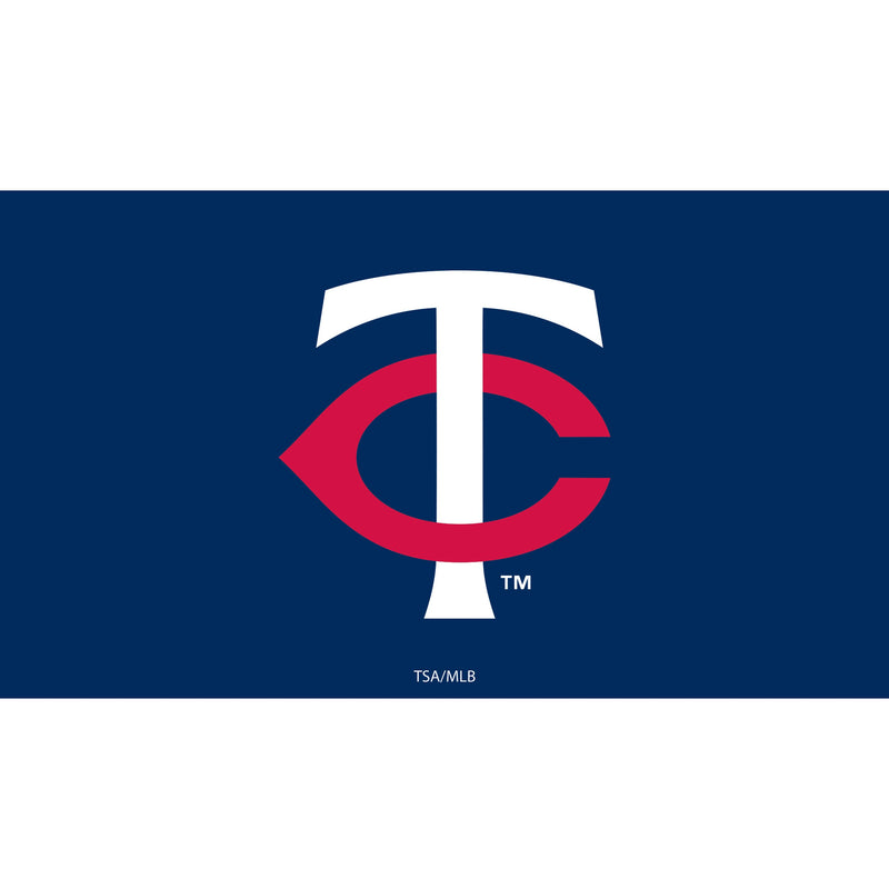 Minnesota Twins Full Color PVC Mat 16" x 28"