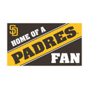 San Diego Padres PVC Mat COLOR Home of a Fan