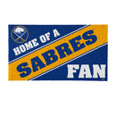 Buffalo Sabres, PVC Mat COLOR, Home of a Fan