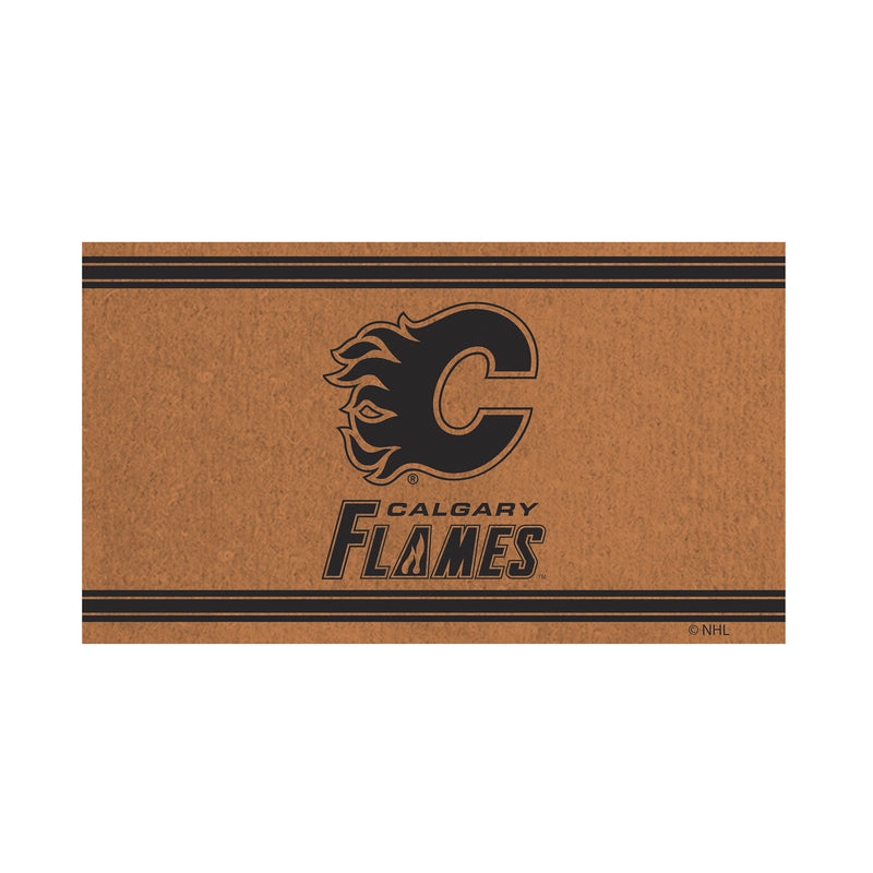 Calgary Flames, Coir Mat 1C