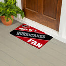 Carolina Hurricanes, PVC Mat COLOR, Home of a Fan