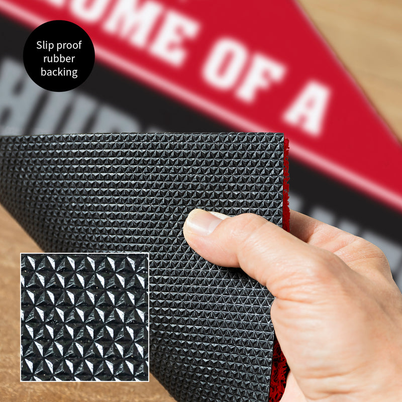 Carolina Hurricanes, PVC Mat COLOR, Home of a Fan