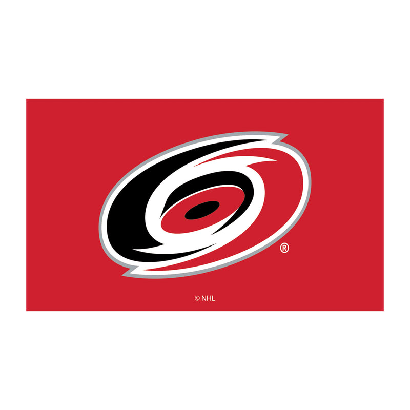 Full Color PVC Mat, 16" x 28", Carolina Hurricanes