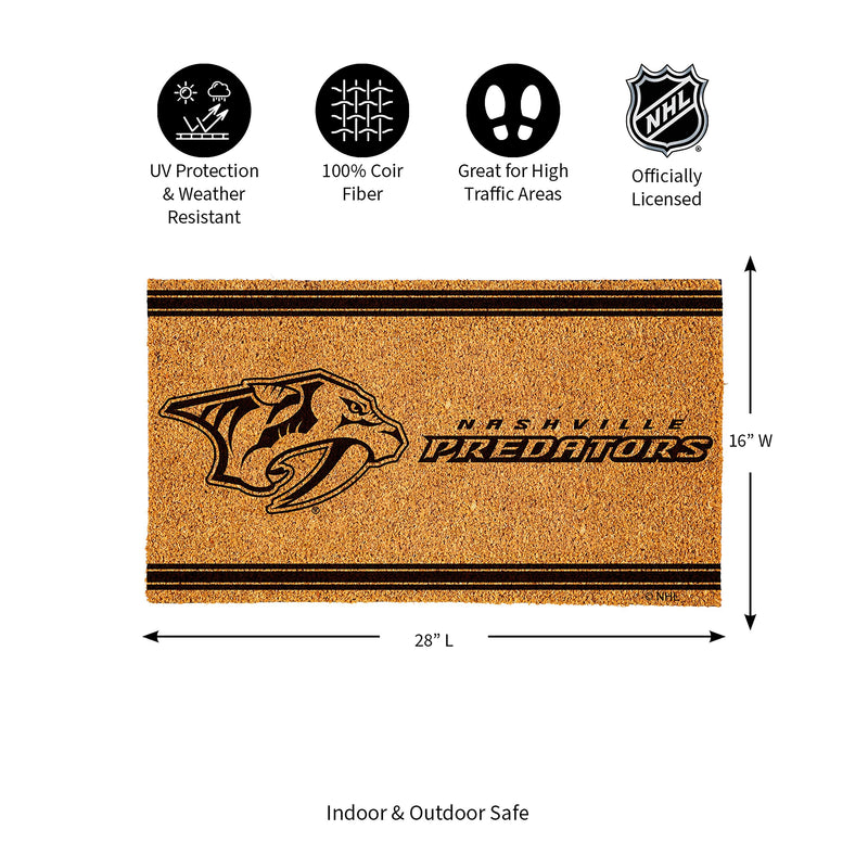 Nashville Predators, Coir Mat 1C