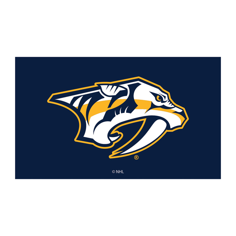 Full Color PVC Mat, 16" x 28", Nashville Predators