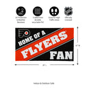 Philadelphia Flyers, PVC Mat COLOR, Home of a Fan