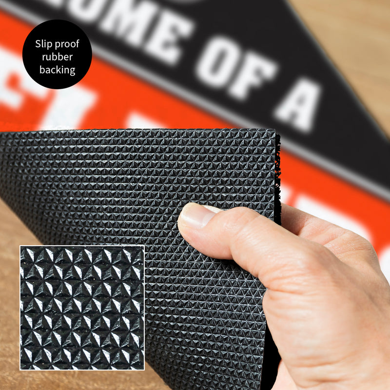 Philadelphia Flyers, PVC Mat COLOR, Home of a Fan