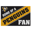 Pittsburgh Penguins, PVC Mat COLOR, Home of a Fan