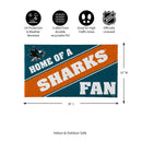 San Jose Sharks, PVC Mat COLOR, Home of a Fan