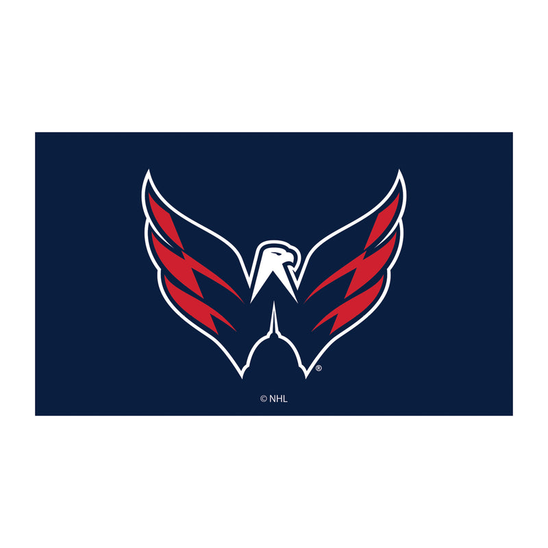 Full Color PVC Mat, 16" x 28", Washington Capitals