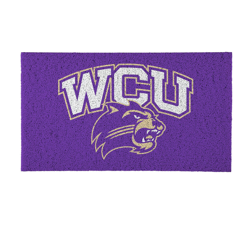 Full Color PVC Mat, 16" x 28", Western Carolina University