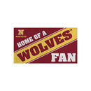 Northern State University, PVC Mat COLOR, Home of a Fan