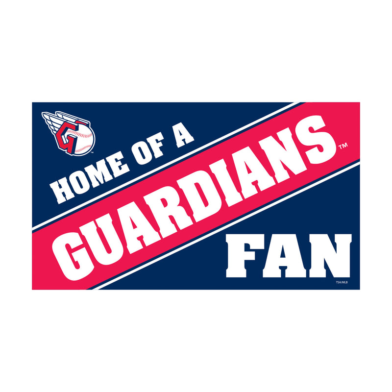 Cleveland Guardians PVC Mat COLOR Home of a Fan