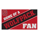 North Carolina State University, PVC Mat COLOR, Home of a Fan