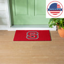 Full Color PVC Mat, 16" x 28", North Carolina State University