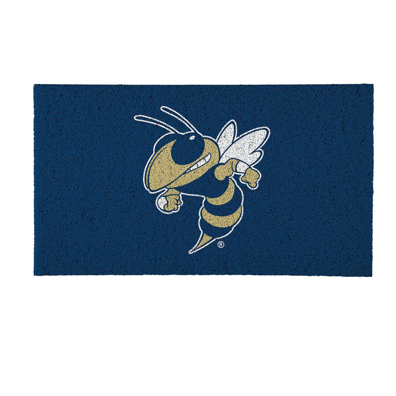 Full Color PVC Mat, 16" x 28", Georgia Tech