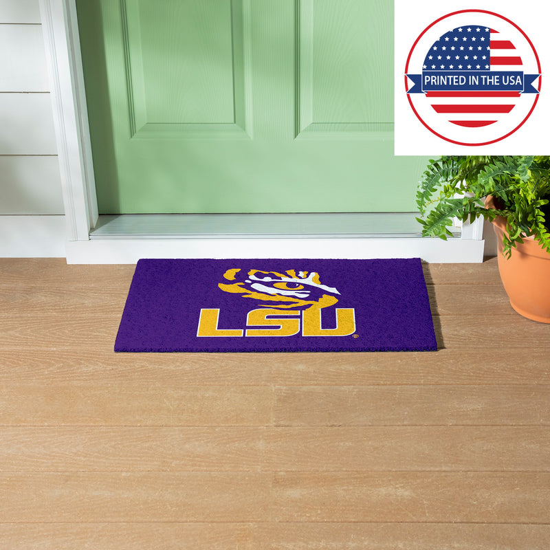 Full Color PVC Mat, 16" x 28", Louisiana State University