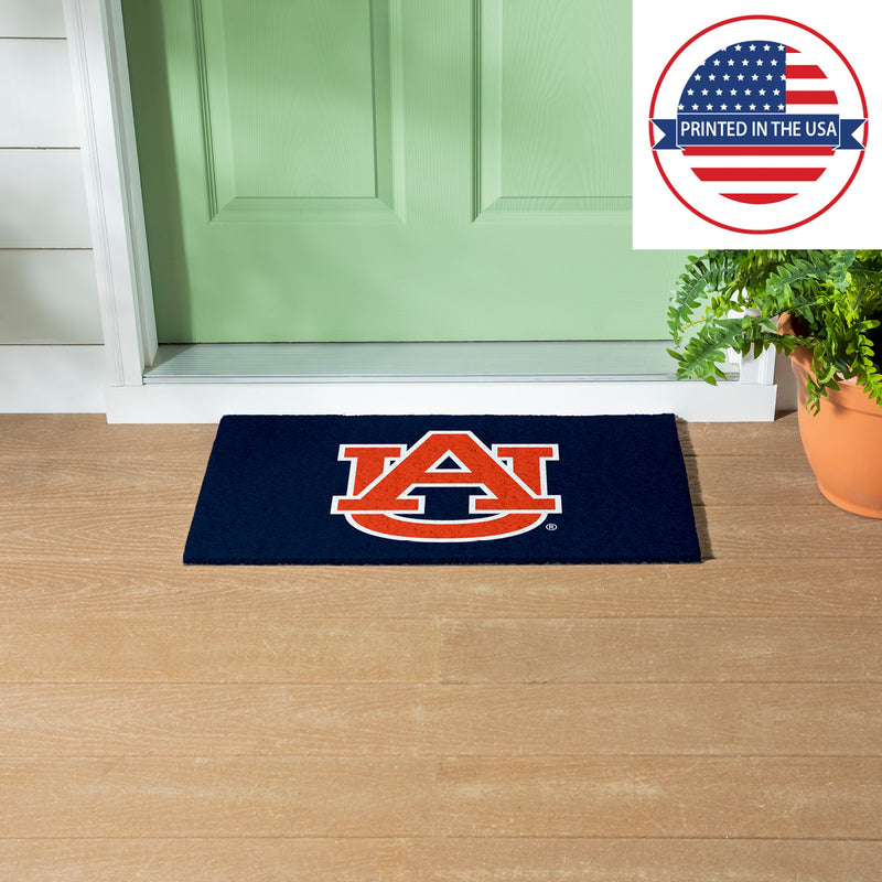 Full Color PVC Mat, 16" x 28", Auburn University