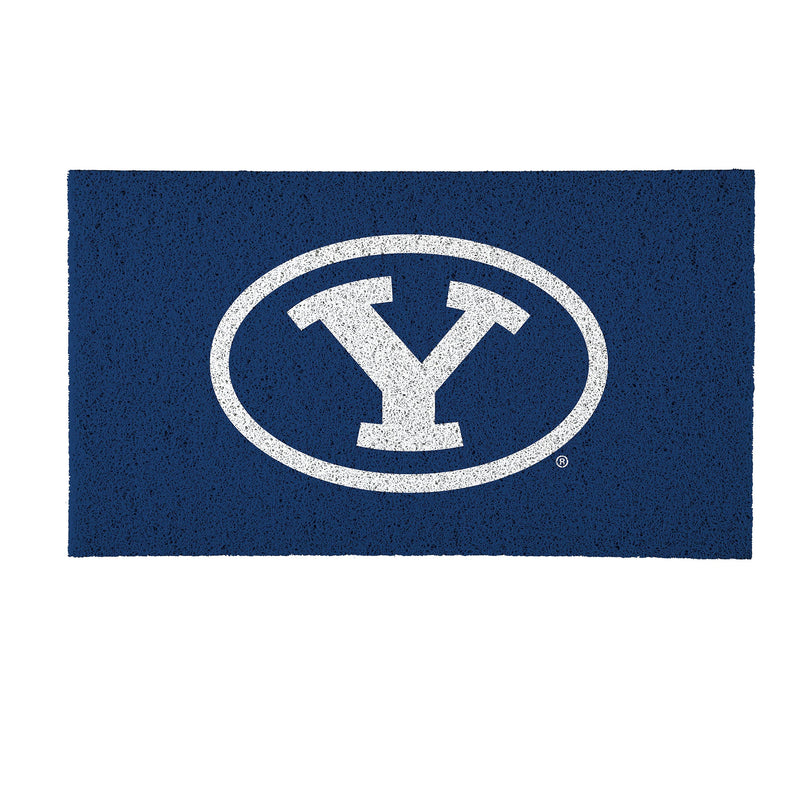 Full Color PVC Mat, 16" x 28", Brigham Young University