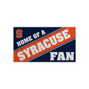 Syracuse University, PVC Mat COLOR, Home of a Fan