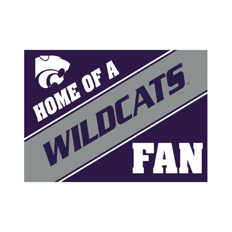 Kansas State University, PVC Mat COLOR, Home of a Fan