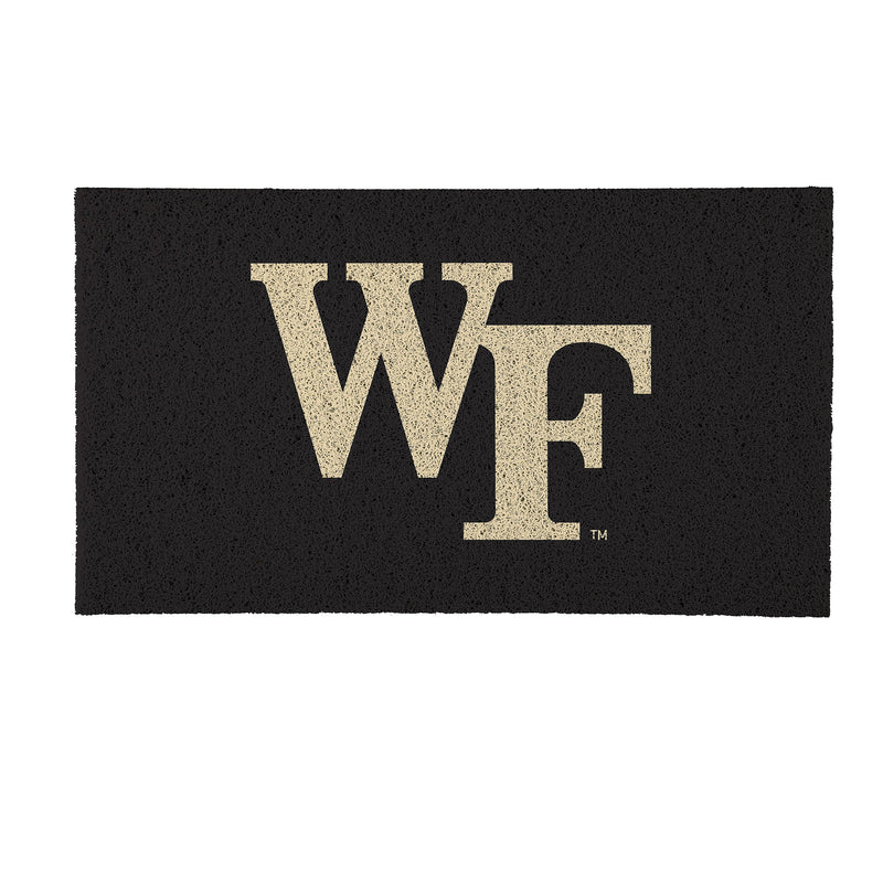 Full Color PVC Mat, 16" x 28", Wake Forest University