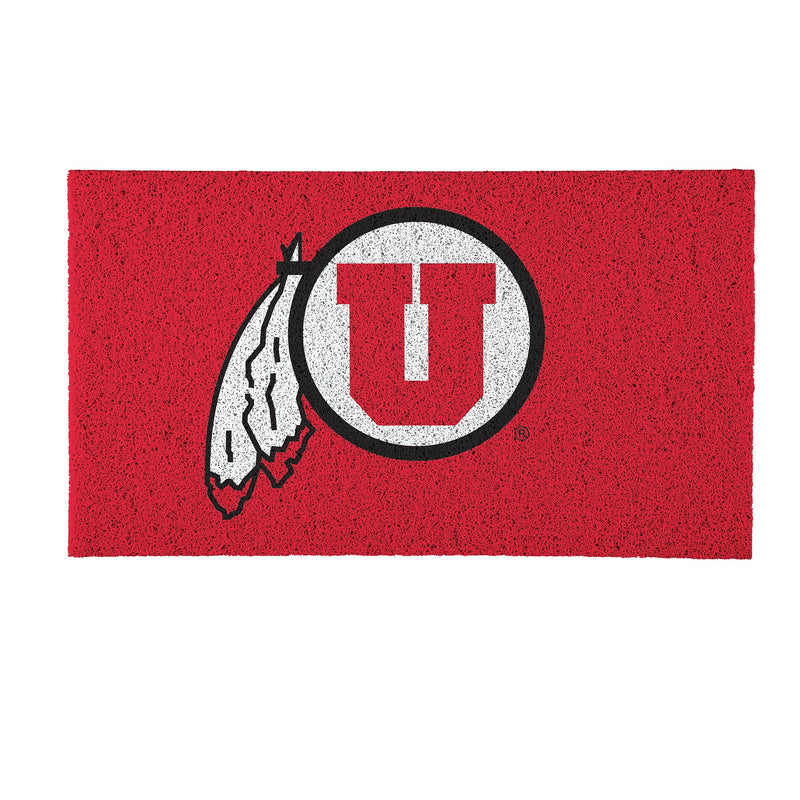 Full Color PVC Mat, 16" x 28", University of Utah