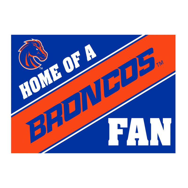 Boise State University, PVC Mat COLOR, Home of a Fan