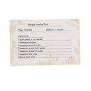 Recipe Tin with Recipe Cards and Ceramic Cups, Blooming Garden