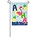Aloha Flamingo Garden Burlap Flag