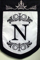 Flag, Gar, Regalia Monogram N