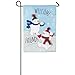 Snow Friends Garden Burlap Flag